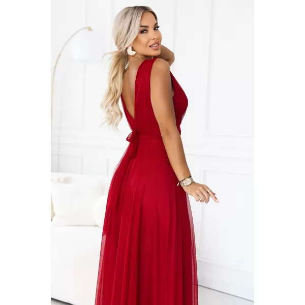  Kleid NUMOCO 687-2 HELLES BURGUNDERROT 