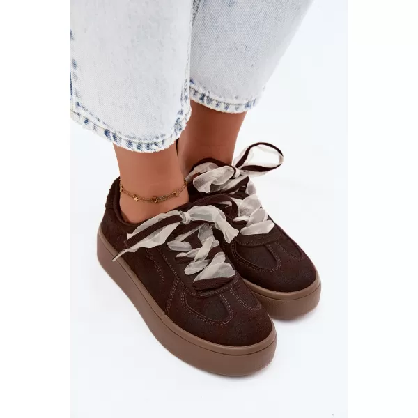  Damen-Sneaker BIG STAR SHOES UU274004 BRAUN 