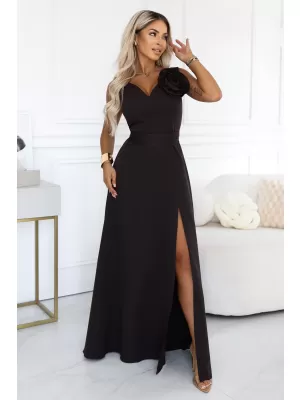 Kleid NUMOCO 669-5 SCHOKOLADENBRAUN