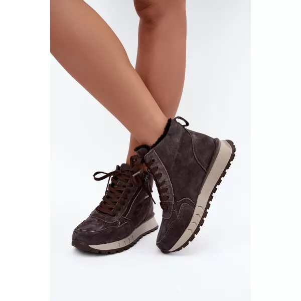  Damenstiefel BOTO 26BT17-651 GRAU 