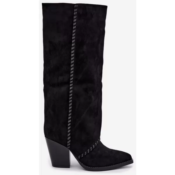  Damenstiefel BOTO LQ-166 SCHWARZ 