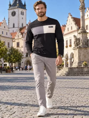 Herren-T-Shirt ALTISPORT IVAS SCHWARZ