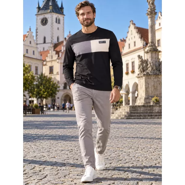  Herren-T-Shirt ALTISPORT IVAS SCHWARZ 