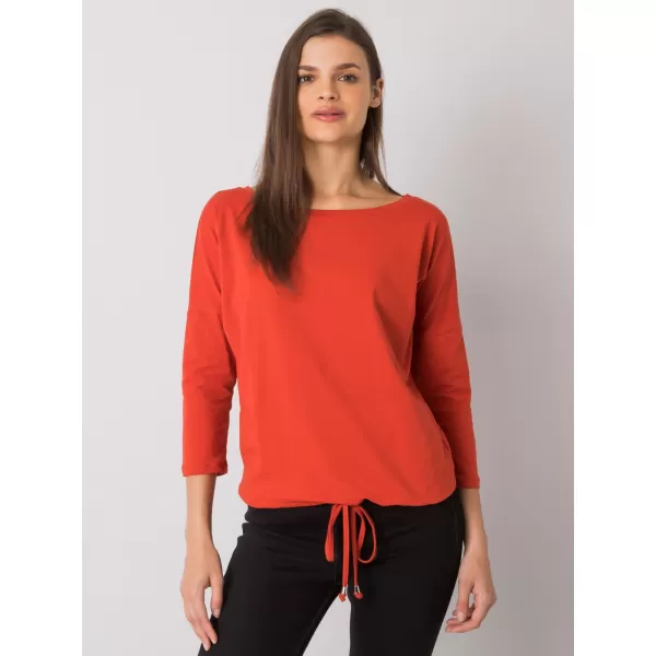  Damenbluse BASIC FEEL GOOD RV-BZ-4691.37P DUNKELORANGE 