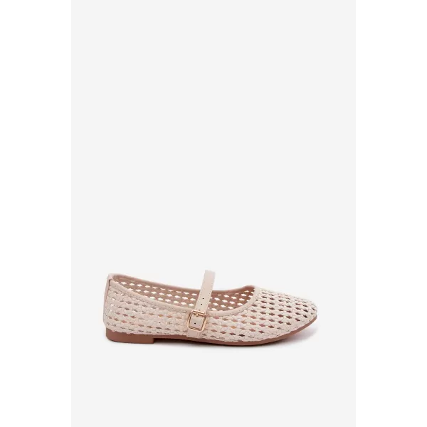  Ballerinas für Damen BOTO ZA76 BEIGE 