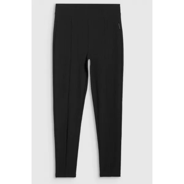  Leggings für Damen 4F WAW25TTIGF237 TIEFSCHWARZ 