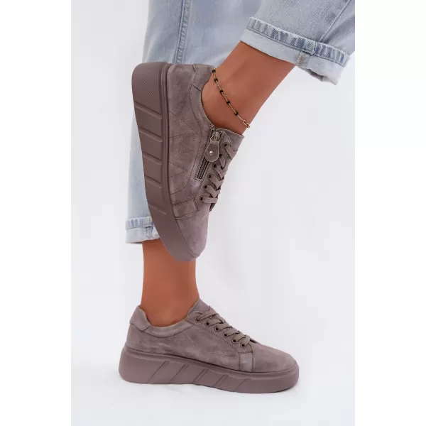  Damen-Stiefeletten BOTO 26PB18-18 TAUPE 