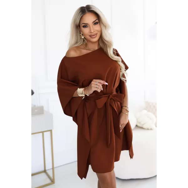  Kleid NUMOCO SOFIA 287-45 ZIMTBRAUN 