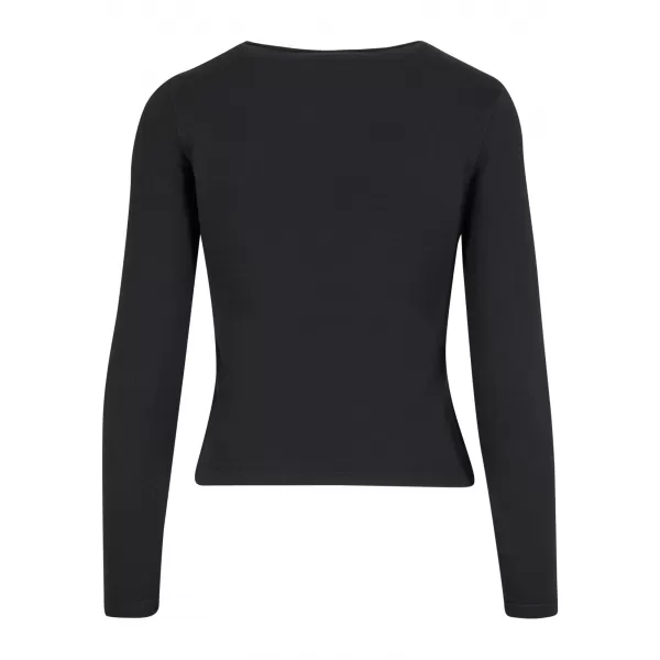  Damen-T-Shirt URBAN CLASSICS TB7786 SCHWARZ 
