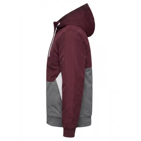  Herrenjacke OMBRE C584 BURGUND UND GRAU 