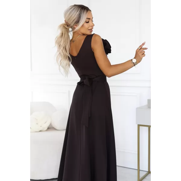  Kleid NUMOCO 669-5 SCHOKOLADENBRAUN 