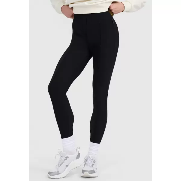  Leggings für Damen 4F WAW25TTIGF237 TIEFSCHWARZ 
