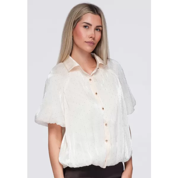  Damenhemd OMBRE OW-SH-E0068 BEIGE 