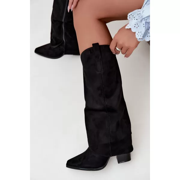  Damenstiefel BOTO QT141 SCHWARZ 