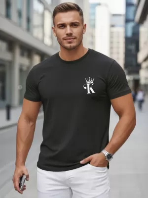 Herren-T-Shirt DSTREET NX5104R-BK SCHWARZ