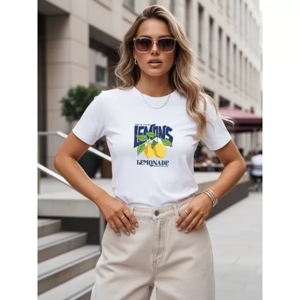  Damen-T-Shirt DSTREET NX8033RY-WH WEIß 