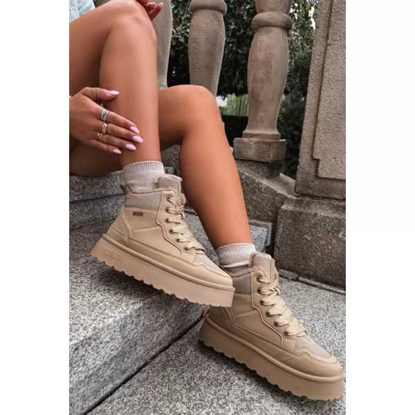  Schneemänner für Frauen BIG STAR SHOES UU274166 BEIGE 