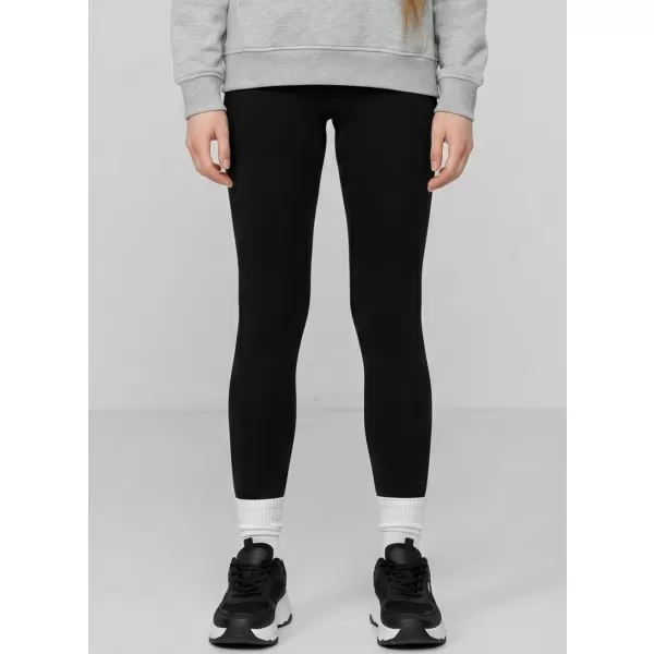  Leggings für Damen 4F WMM00TTIGF296 TIEFSCHWARZ 