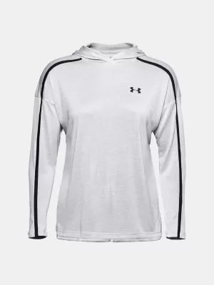 Damen-Sweatshirt UNDER ARMOUR TECH TWIST GRAPHIC HOODIE 1351977-014 GRAU