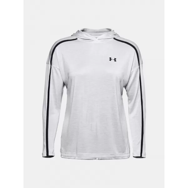  Damen-Sweatshirt UNDER ARMOUR TECH TWIST GRAPHIC HOODIE 1351977-014 GRAU 