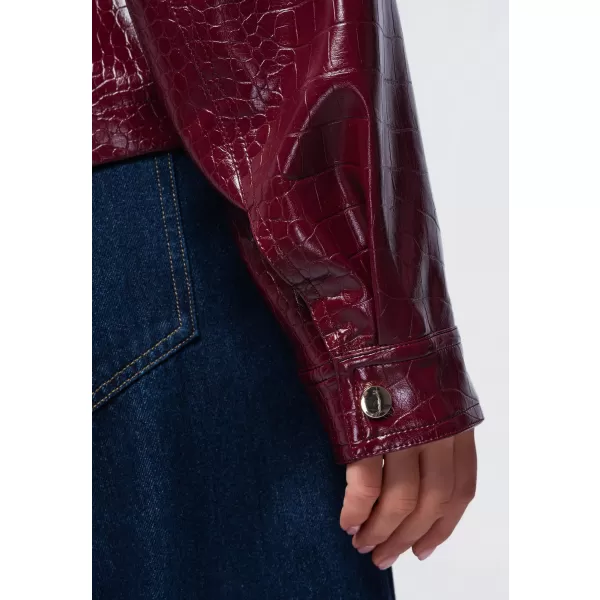  Damenjacke OMBRE OW-JAFL-0141 BURGUND 