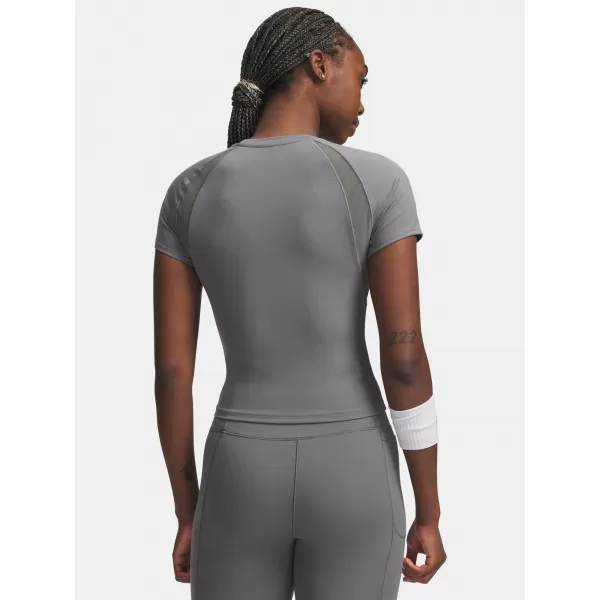  Damen-T-Shirt UNDER ARMOUR MOTION MESH SS 6011045-709 GRÜN 