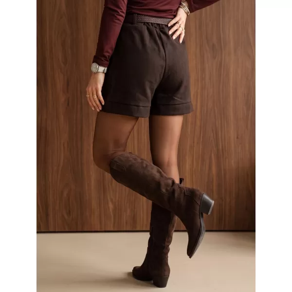  Damen-Shorts DSTREET SY0618 BRAUN 
