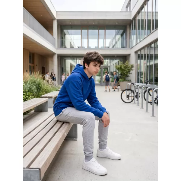  Kinder-Sweatshirt MALFINI CHILL 423 KÖNIGSBLAU 