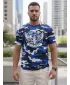 Herren-T-Shirt DSTREET NX2004R-BL-M BLAU
