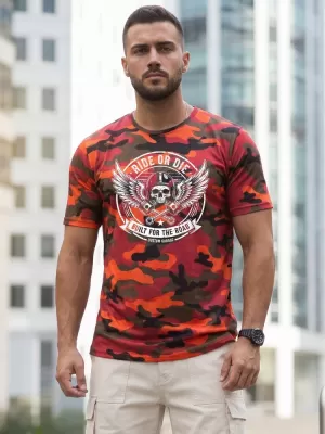 Herren-T-Shirt DSTREET NX2004R-OR-M ORANGE