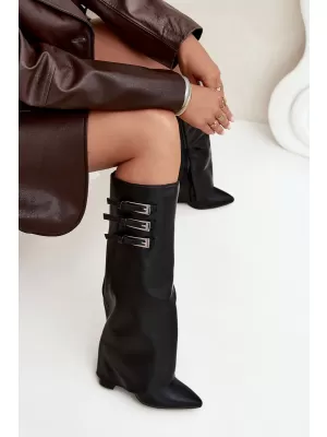 Damenstiefel BOTO C-354 SCHWARZ