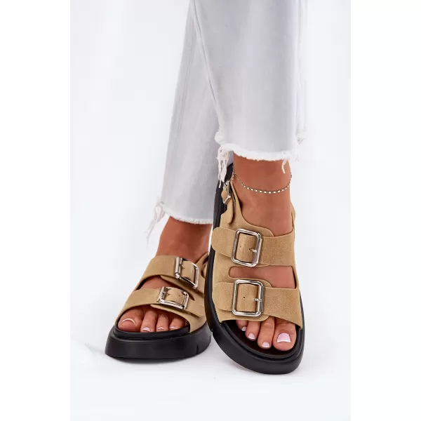  Damensandalen BIG STAR SHOES RR274665 BEIGE 