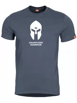Herren-T-Shirt PENTAGON AGERON SPARTAN HELMET K09012-SH-76 ANTHRAZITBLAU