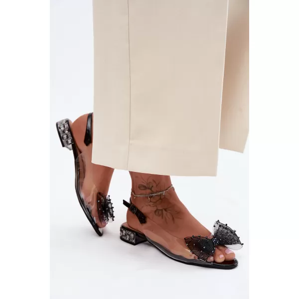  Damensandalen D&A MR61-9001 SCHWARZ 