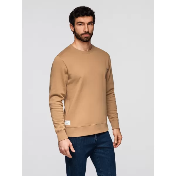  Herren-Sweatshirt OMBRE OM-SSBN-0271 BRAUN 