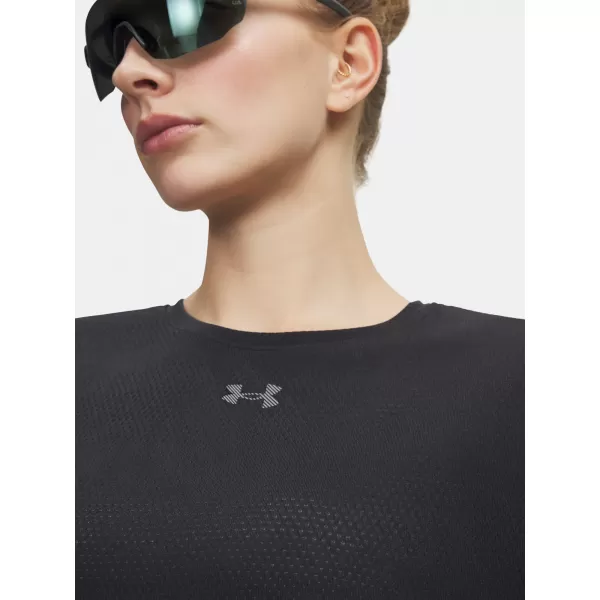  Damen-T-Shirt UNDER ARMOUR VELOCITI SHORTSLEEVE 6009540-001 SCHWARZ 