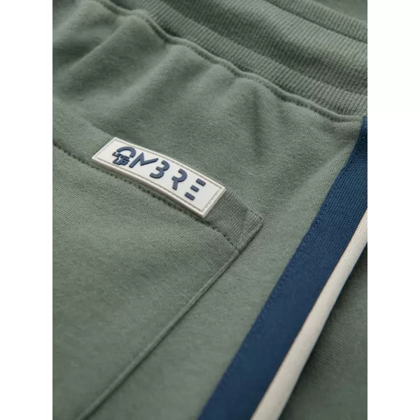  Herren-Shorts OMBRE Z128 CREME/OLIV 