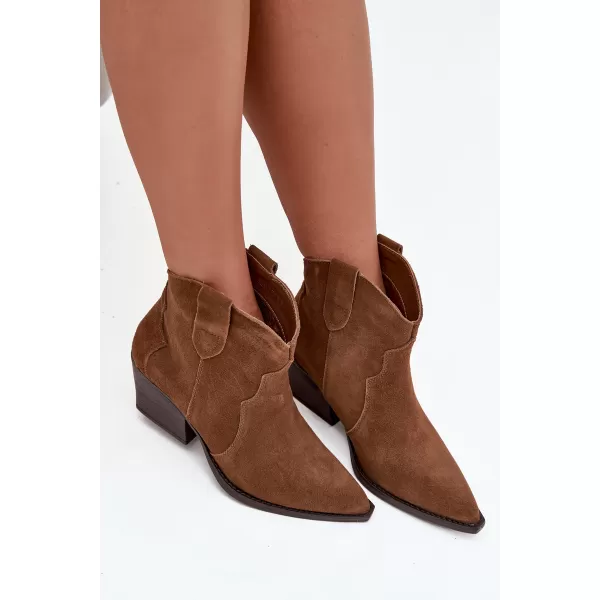  Cowboystiefel für Damen BOTO NC1338/6338 KAMEL 
