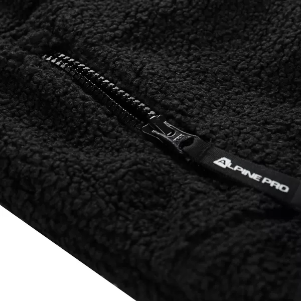  Warmes Kinder-Sweatshirt ALPINE PRO FERADO 3 SCHWARZ 