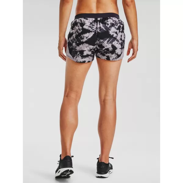  Damen-Shorts UNDER ARMOUR W UA FLY BY 2.0 PRINTED SHORT 1350198-591 LILA 