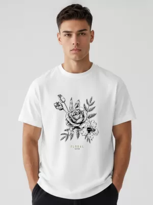 Herren-T-Shirt DSTREET NX1040R-WH-O WEIß