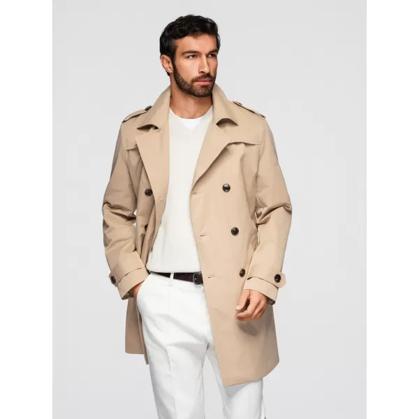  Herrenmantel OMBRE OM-COLC-0146 BEIGE 