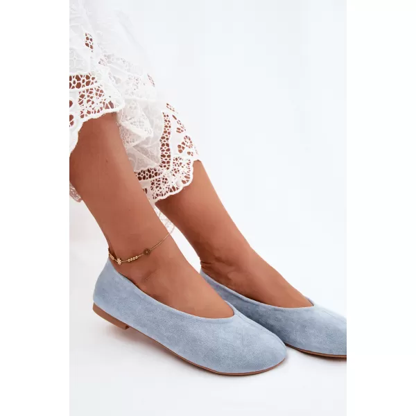  Ballerinas für Damen BOTO JH581 BLAU 