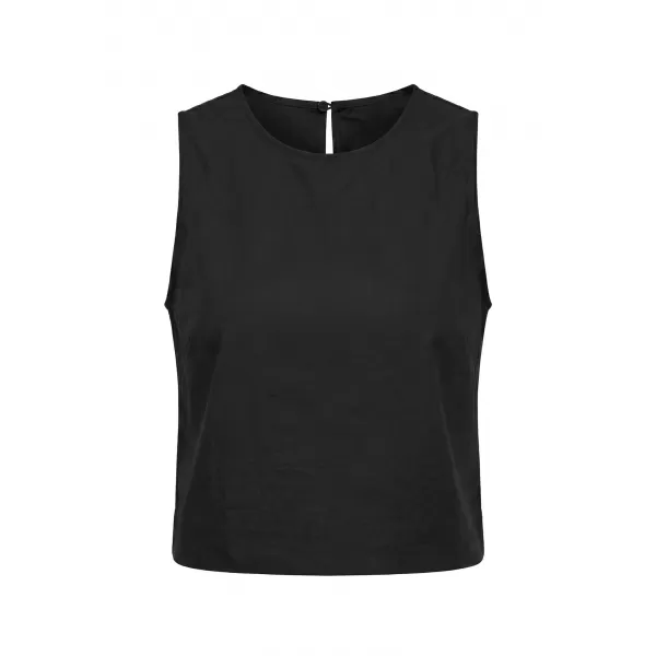  Damenoberteil URBAN CLASSICS TB8280-00007 SCHWARZ 