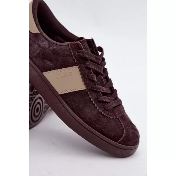  Damen-Sneaker BIG STAR SHOES UU274438 BRAUNE/BEIGE SCHATTEN 
