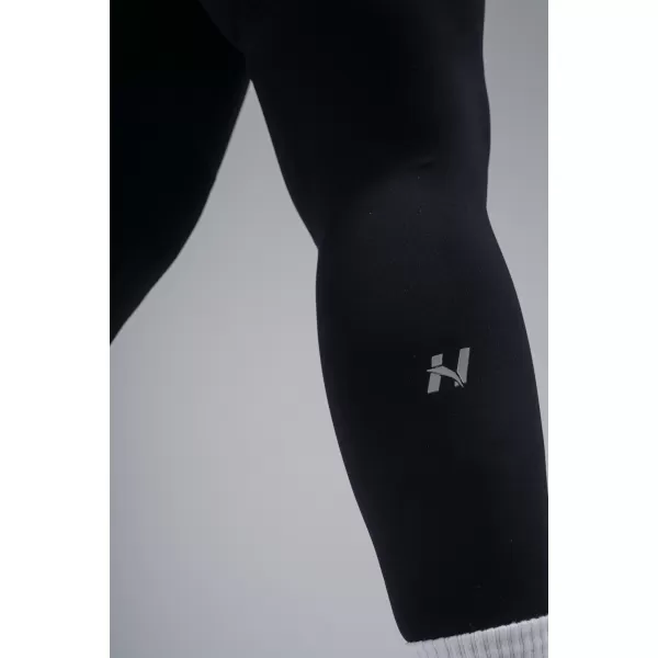  Figurformende Leggings mit hoher Taille und Taschen NEBBIA PRIMAL 851 SCHWARZ 