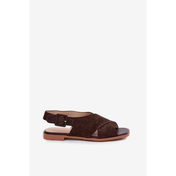  Damensandalen S.BARSKI JC61-1001 BRAUN 