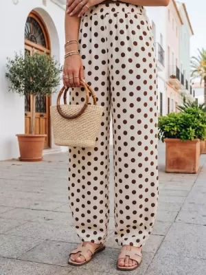 Damenhosen DSTREET UY3069 BEIGE