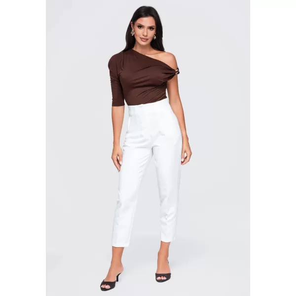  Damen-T-Shirt OMBRE OW-TS-E0075 BRAUN 