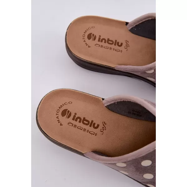  Damenhausschuhe INBLU OD000014 BRAUN 